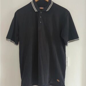 Dickies Men's Polo Shirt with White Trim